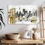 Lilie New York Skyline pont jaune sans mots-109373225