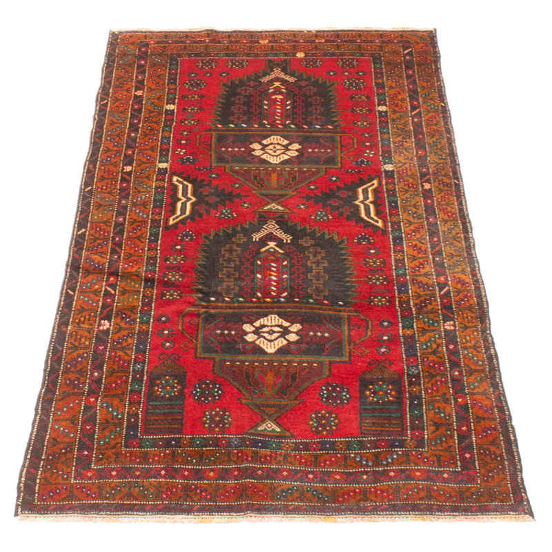 Teimani Red Rug 3'3" x 5'11"