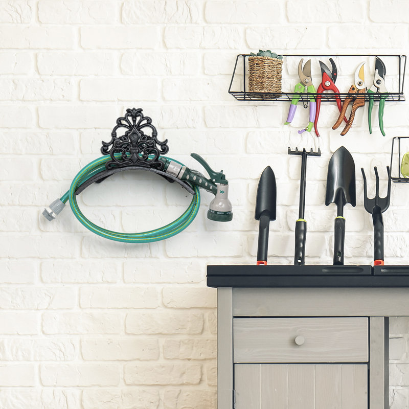 Iron  Cast Wall Garden Hose Holder
