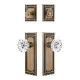 Nostalgic Warehouse Mission Entry Set with Crystal Egg & Dart Knob