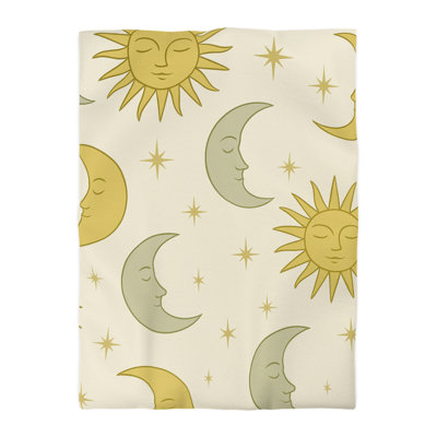 Microfiber Duvet Cover Boho Style, Design 53