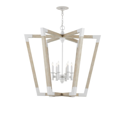 Lustre géométrique à 6 lumières Bastian