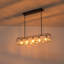 Lustre rectangulaire 5 lumières pour îlot de cuisine-60410985