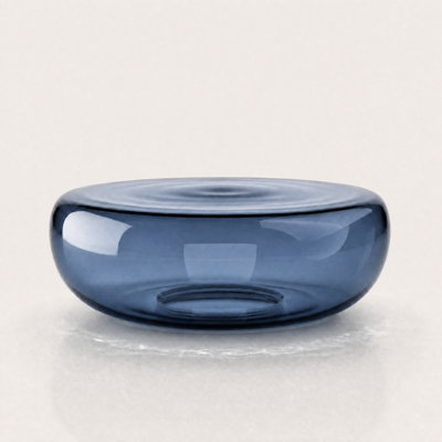 Table basse en verre transparent