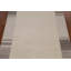 Tapis beige uni uni à bordure Gabbeh 5 x 8