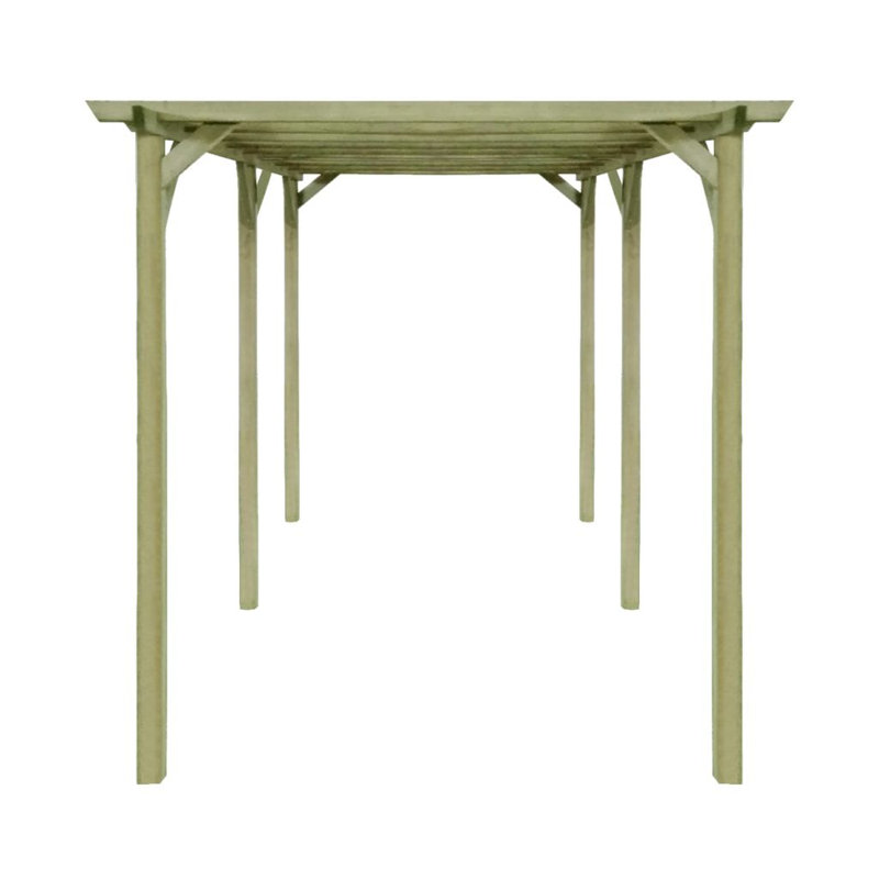 Kidwell 2m x 4m Solid Wood Pergola