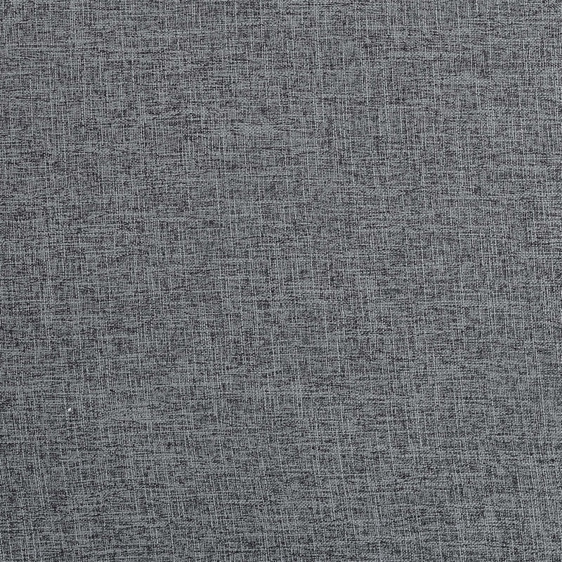 Canapé modulaire en lin rembourré avec pieds en métal, Gray Linen