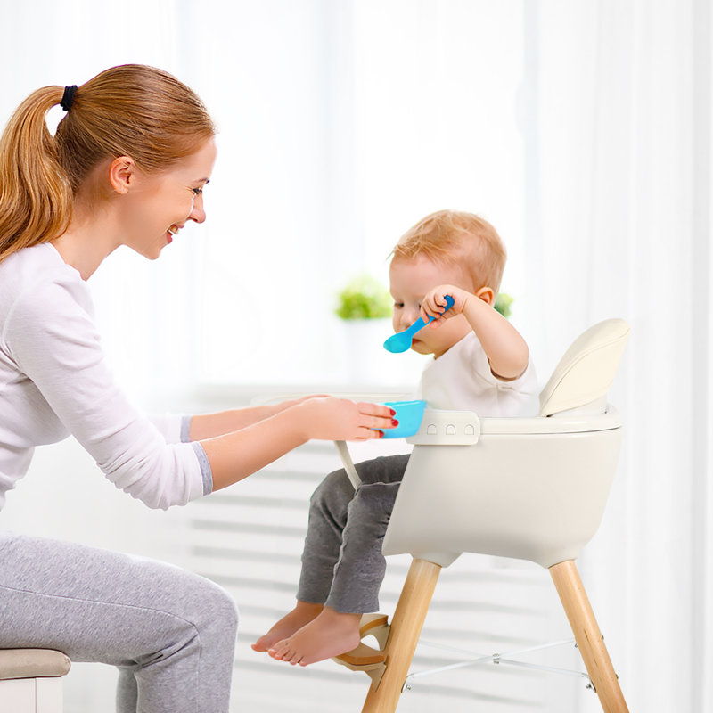 High Chair, White