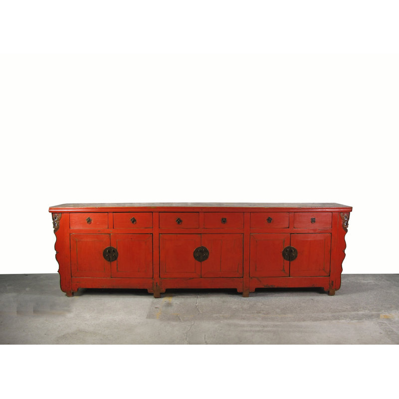 Asian Classic 111'' W Solid Wood Sideboard