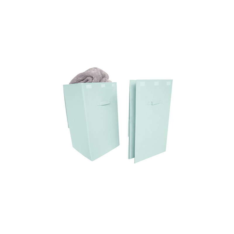 Tusk Fabric Laundry Hamper with Handles, Calm Mint