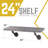 Anothy Pine Solid Wood Shelf-1010133759-1010133744