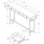 Table d'appoint en métal Damari-550025906