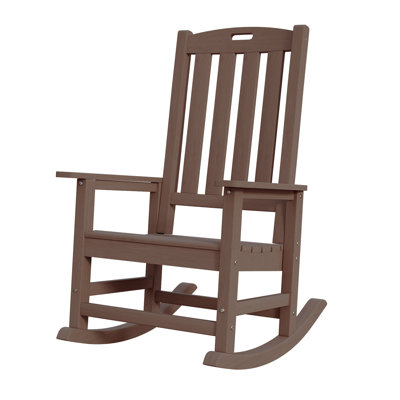 Chaise berçante d'extérieur surdimensionnée, chaise longue et résistante aux rayons UV
