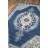 Denya Oriental Wool Navy/Ivory Area Rug-31335072