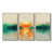 Toile naturelle avec cadre flottant