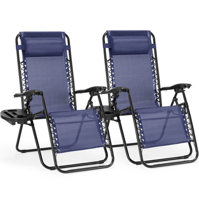 Ensemble de 2 chaises longues Zero Cravity