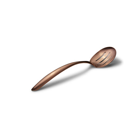 Cuillère de service rainurée
