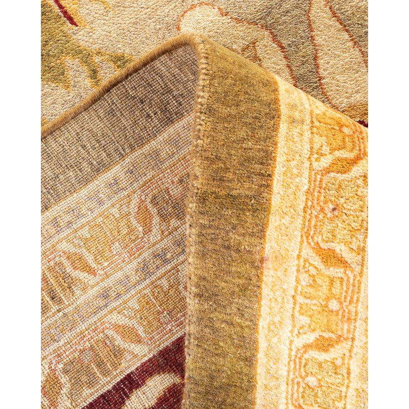 Classic One-of-a-Kind 12' 2" X 13' 7" Hand Knotted Area Rug