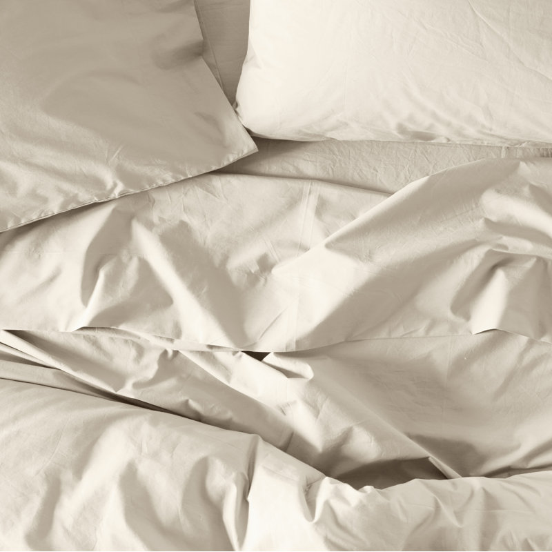 Fitted Sheet, Twin Fitted Sheet, Natural