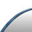 Adelina 30-Inch Round Metal Wall Mirror-118183665