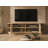 Orlina 70" Light Oak Fluted Panel 4 Door Tv Stand