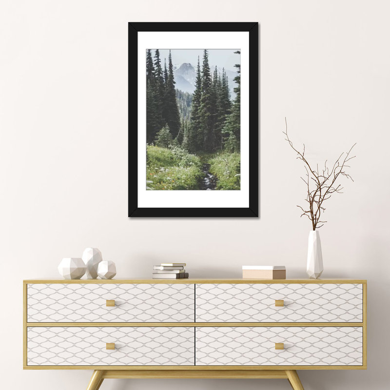 « garibaldi provincial park, canada i » par luke anthony gram, reproduction d’impression sur toile tendue, Blanc