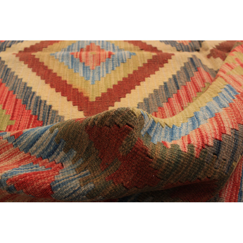 Wool Geometric Indoor Rug