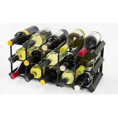 Liddle 15 Bottle Floor Wine Bottle Rack