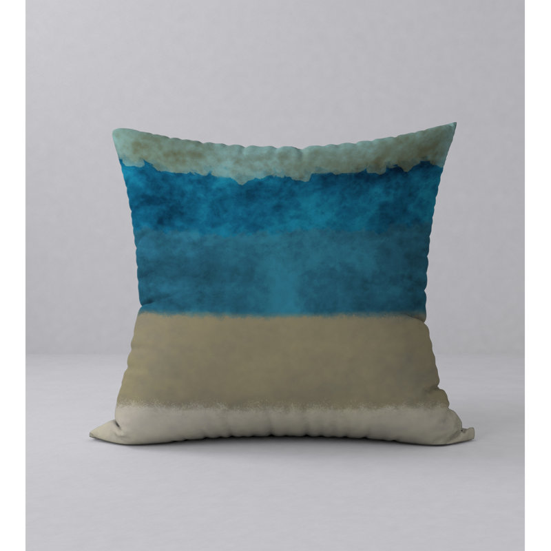 Housse de coussin décorative carrée connaisseur Connaissful, 24 po x 24 po