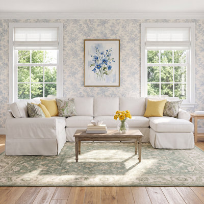 Bedford Slipcovered U-Sectional