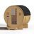 Traditional 4-Person Home Sauna, 6000W Heater With Stones, Canadian Cedar Wood, Max Temp 230°F, 220V