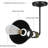 Steel Armed Sconce