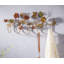 Metal Wall 5 - Hook Wall Mounted Coat Rack
