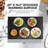HOMCOM Electric Warming Tray with Adjustable Temperature, Cool-Touch Handles, and Non-Slip Feet for Parties and Gatherings