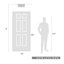 Plafonnier encastré 2 lumières 14,5 po Skegness-436499659