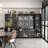 Lighted Wood and Glass Dining Cabinet-97779060