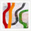 Twists and Turns 2 Framed Painting