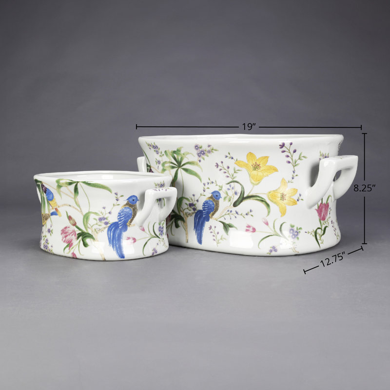 2-Piece Pot Planter Set