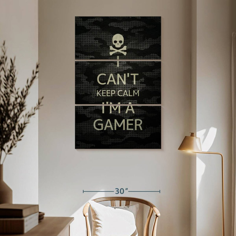 Citation de Kema Can Keep Keep Calm, H 65 po x l 42 po