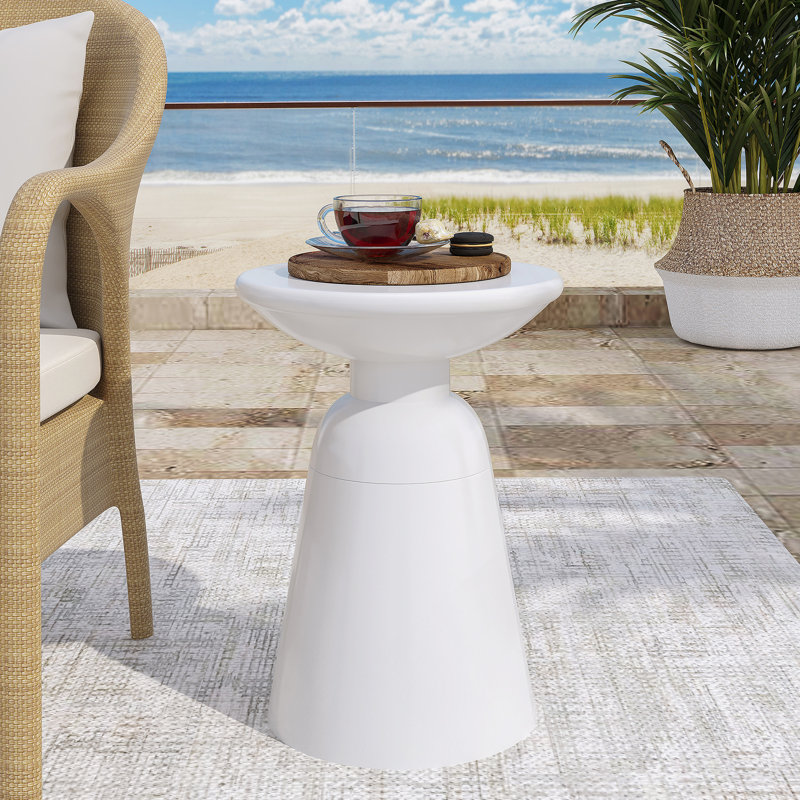 Table de bout en métal - Grand