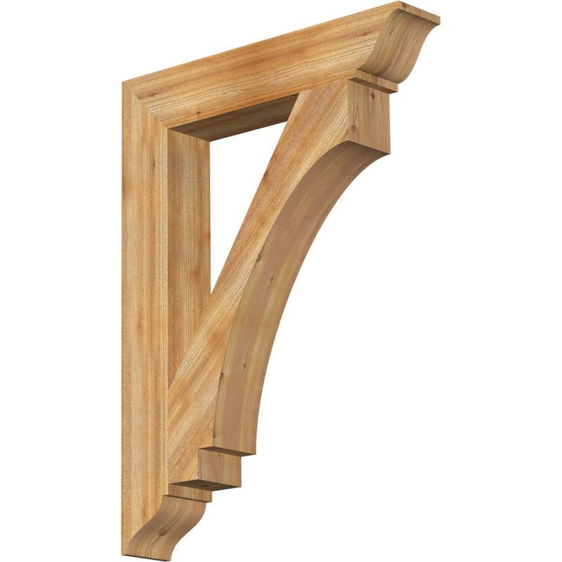 Support Imperial Imperial, Cèdre rouge, H 46 po x l 6 po x P 34 po