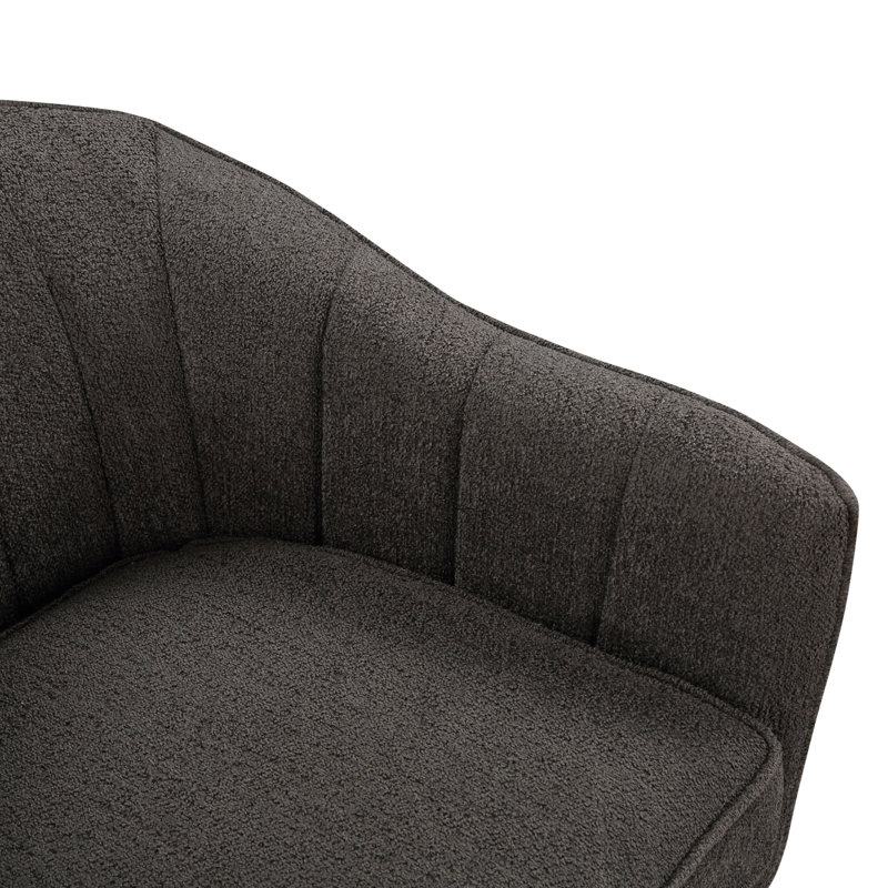 Fauteuil d'appoint Malatesta, Gris chenille