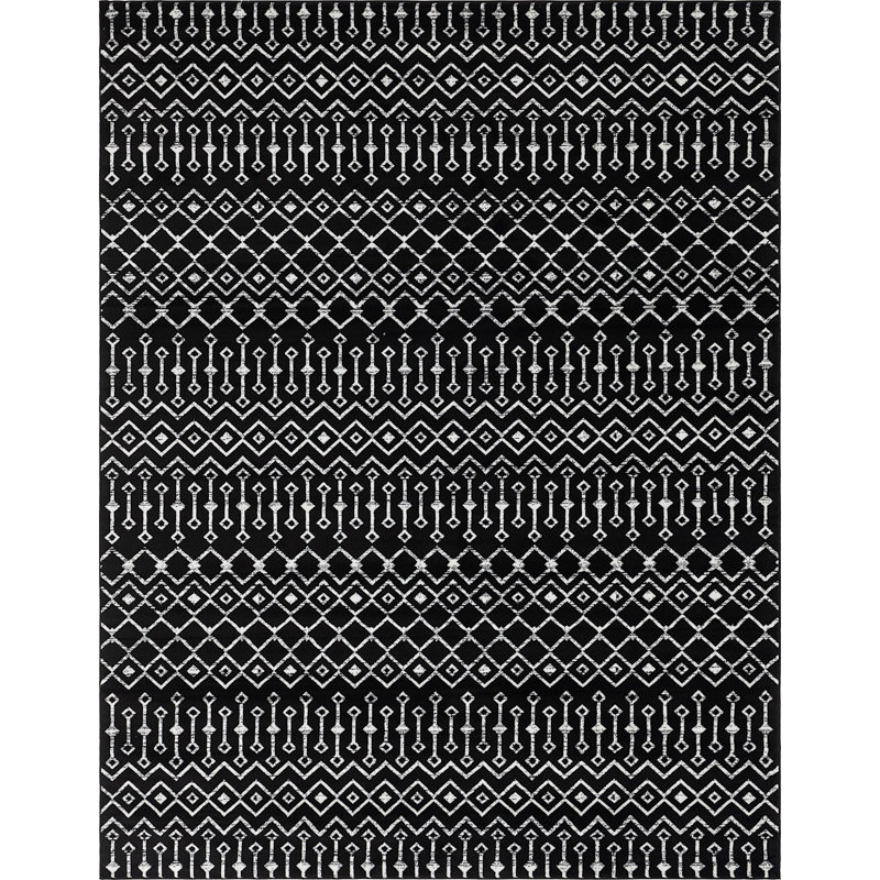 Tapis contemporain de couleur Aemtenan, Rectangle 3 pi 3 po x 5 pi 3 po