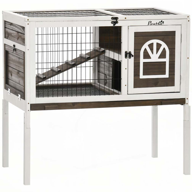 Cage à lapin PawHut