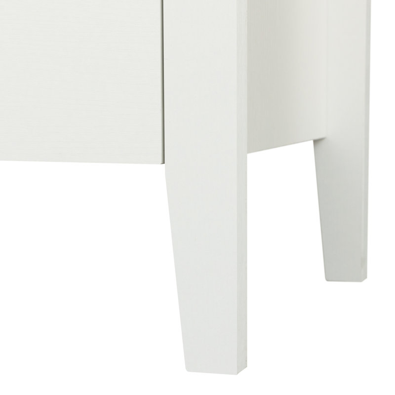 Buffet porte-verres à pied, brun et blanc, 17,41 po de largeur avec support et capacité de 14 bouteilles