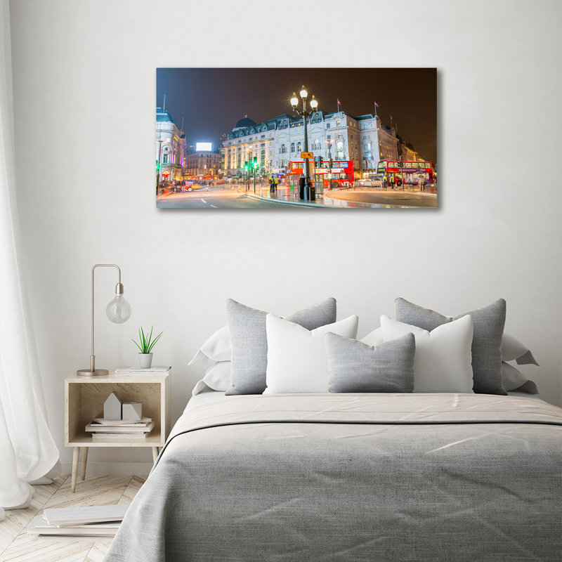 London By Night - Wrapped Canvas Print