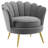 Modway Silver Orchid Gruning Velvet Accent Armchair-2131128539
