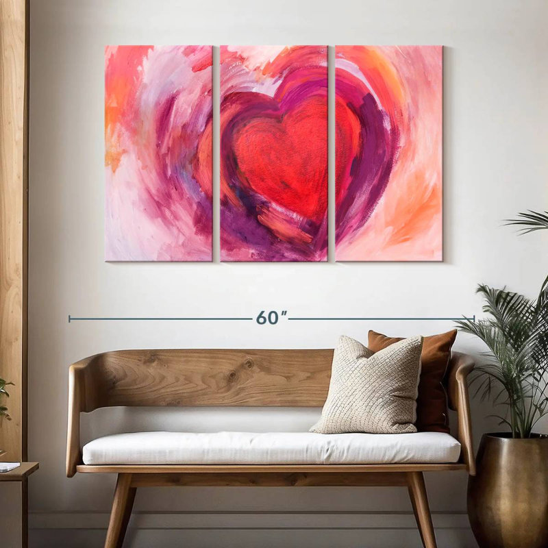 Hardie Heart Shape, 32" H x 50" W