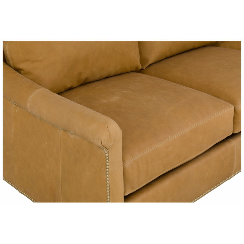 Olivia Sofa, 1111 Brown, Almond Buff