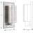 Latigo Bay Steel Flush Mounted Sconce-690874808
